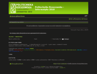 przinf2010.rzeszow.pl screenshot