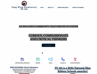 ps124m.org screenshot