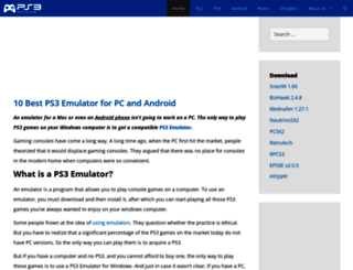 ps3-emulator.com screenshot
