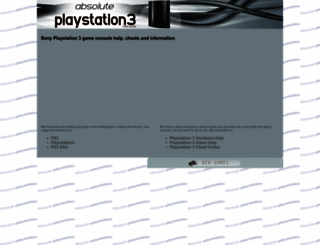ps3.absolute-playstation.com screenshot