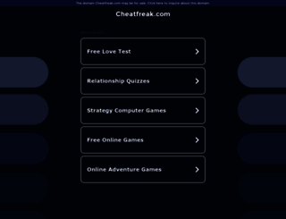 ps3.cheatfreak.com screenshot