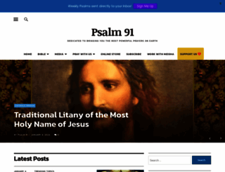psalm91.com screenshot