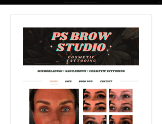 psbrowstudio.com screenshot
