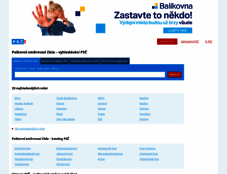 psc.cz screenshot