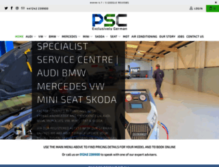 pscautocentre.co.uk screenshot
