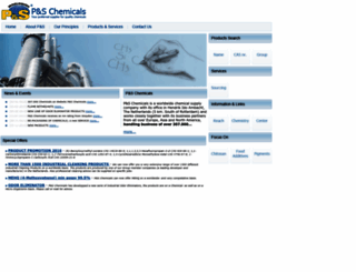pschemicals.com screenshot