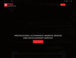 psdwebdesigns.com screenshot