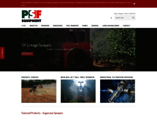 psfagricultural.com screenshot