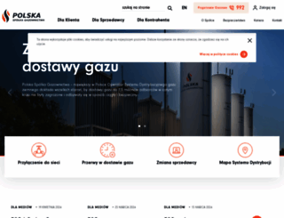 psgaz.pl screenshot