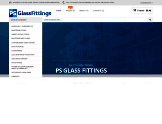psglassfittings.co.uk screenshot