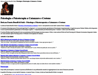 psicologo-catanzaro.it screenshot