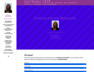 psicologopadova-ariannabertazzolo.it screenshot