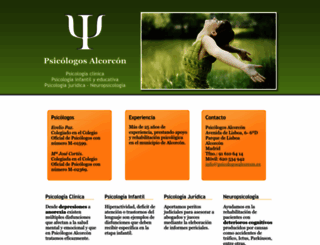 psicologosalcorcon.es screenshot
