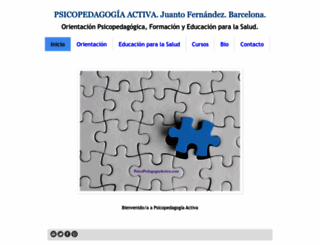 psicopedagogiaactiva.com screenshot