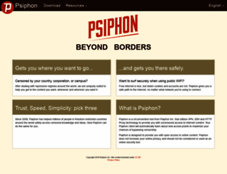 psiphon3.net screenshot
