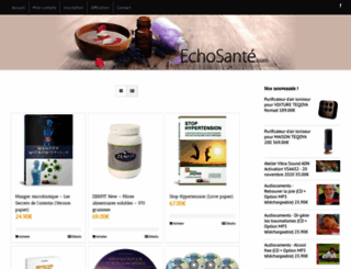 psp2.echosante.com screenshot