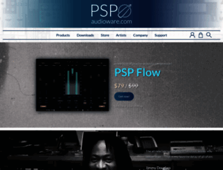pspaudioware.com screenshot