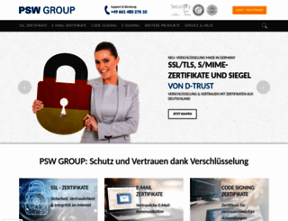 psw-group.de screenshot