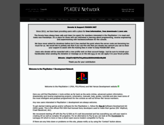 psxdev.net screenshot