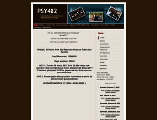 psy482.cankaya.edu.tr screenshot