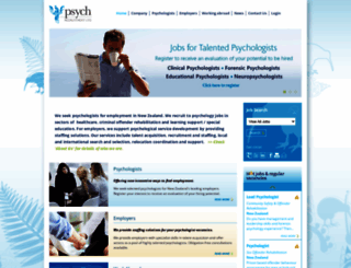 psych-recruitment.com screenshot
