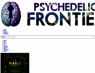 psychedelicfrontier.com screenshot