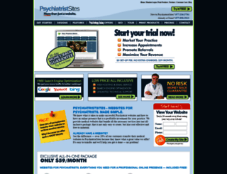 psychiatristsites.com screenshot
