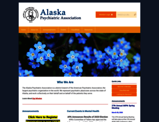 psychiatryalaska.org screenshot