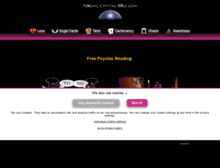 psychic-crystal-ball.com screenshot