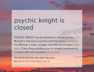 psychicknight.com screenshot