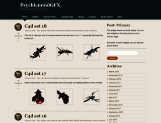 psychicmindgfx.com screenshot