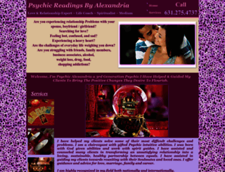 psychicreadinglovepsychic.com screenshot