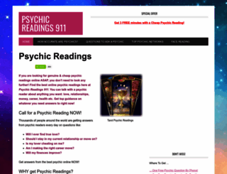 psychicreadings911.com screenshot