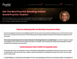 psychicreviewonline.com screenshot