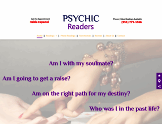 psychicriverside.com screenshot