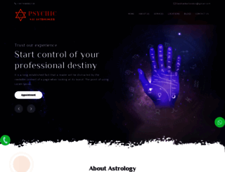 psychicsaiastrologer.com screenshot
