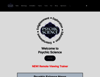 psychicscience.org screenshot