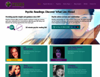 psychicsconnect.com.au screenshot
