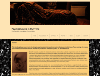 psychoanalysisinourtime.wordpress.com screenshot