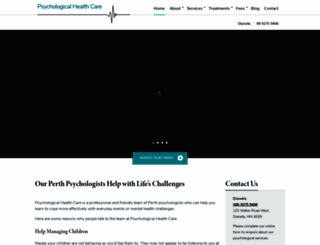 psychologicalhealthcare.com.au screenshot