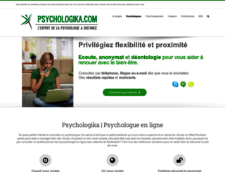 psychologika.com screenshot