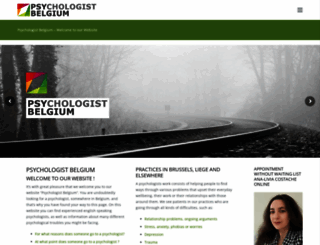 psychologist-belgium.be screenshot