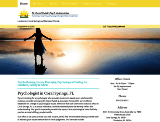 psychologistcoralsprings.com screenshot