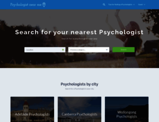 psychologistnearme.com.au screenshot