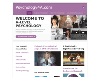 psychology4a.com screenshot