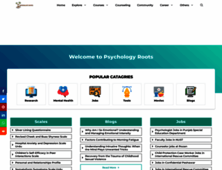 psychologyroots.com screenshot