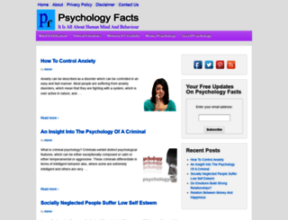 psychologytips.com screenshot