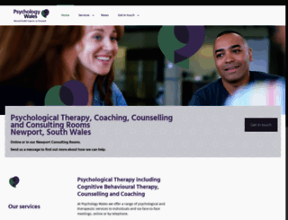psychologywales.co.uk screenshot