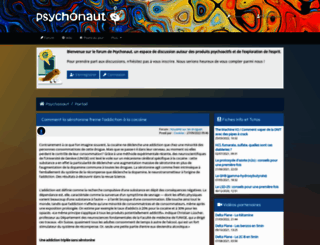 psychonaut.com screenshot