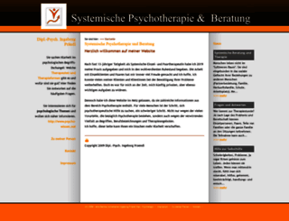 psychotherapie-praendl.de screenshot